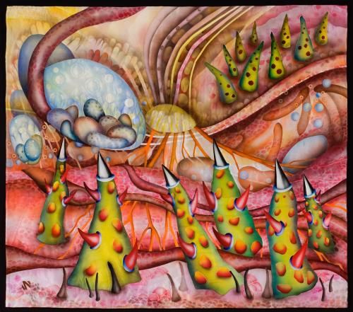 Kathy Weaver: Generated Topology, photo Tom Van Ende Kathy Weaver: Generated Topology, photo Tom Van Ende