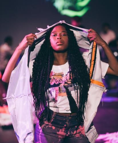 Youth Upcycling Fashion, junge Leute kreieren nachhaltige Mode, fotografiert von Sarah Hähnle