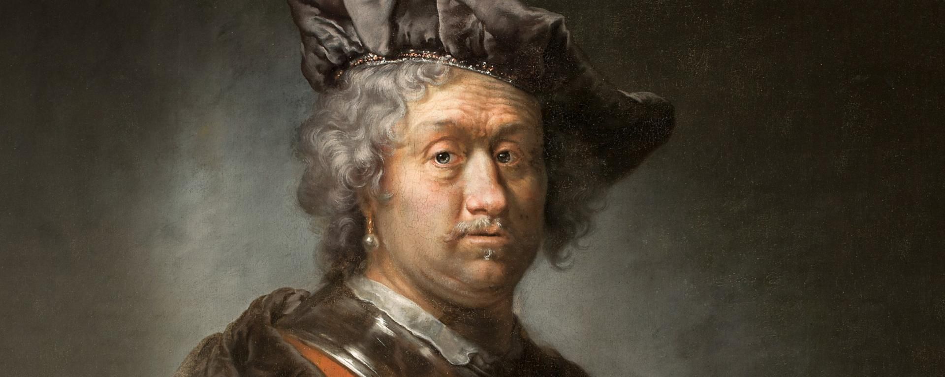 Porträt von Rembrandt, Gemälde von Daniël de Koninck, 1716, © Hoogsteder Museum Foundation, Den Haag