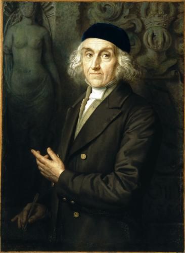 Der Sammlungsbegründer Charles Francois de Graimberg (1774 – 1864) im Porträt von Guido Schmitt, 1902 (Foto:KMH/Gattner)