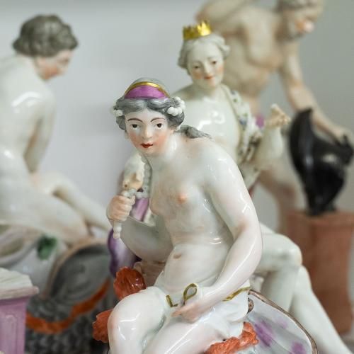 Die Folge der antiken Götter, Porzellanmanufaktur Frankenthal, um 1760 (Foto: Gattner)