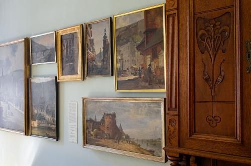 Heidelberger Ansichten von Landschafts- und Architekturmaler Karl Weysser (1833 – 1904) (Foto: Seele) Heidelberger Ansichten von Landschafts- und Architekturmaler Karl Weysser (1833 – 1904) (Foto: Seele)