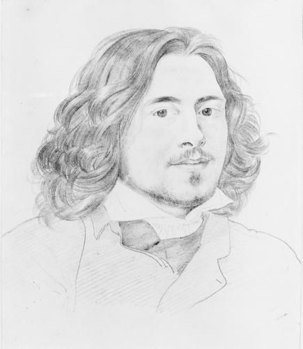 Carl Philipp Fohr: Franz Horny en face nach rechts, 1817, Bleistift, KMH, Z 211 (Foto KMH) Carl Philipp Fohr: Franz Horny en face nach rechts, 1817, Bleistift, KMH, Z 211 (Foto KMH)