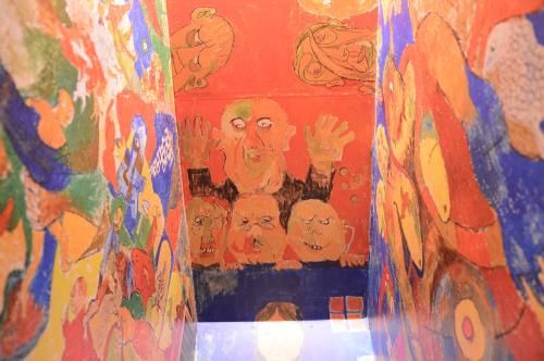 Begrüßung in Friedrich Dürrenmatts Sixitinischer Kapelle
