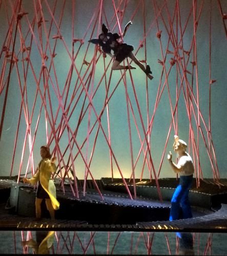 "Ein Sommernachtstraum", Bühnenbildmodell des Heidelberger Theaters (Peer Rudolph)