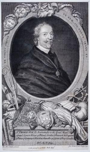 George Vertue, Bildnis Sir Thomas Roe, 1741 (KMH: K. Gattner)