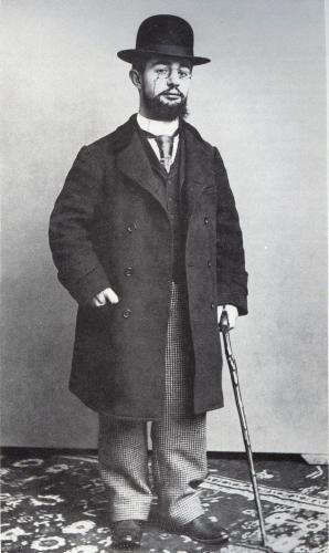 Henri de Toulouse-Lautrec, Fotografie von Paul Sescau, 1894. Abbildung: Musée Toulouse-Lautrec, Albi
