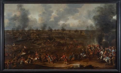 Hendrik de Meijer: Belagerung von Philippsburg im Jahre 1676 (Foto KMH: K. Gattner)