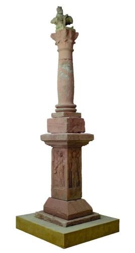 Jupitergigantensäule, Buntsandstein und Keupersandstein, um 150 n. Chr. (Foto: KMH/Kemmet)