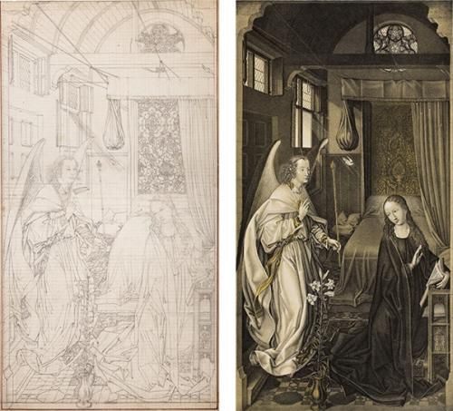 Johann Nepomuk Strixner nach Rogier van der Weyden (Foto: KMH) Johann Nepomuk Strixner nach Rogier van der Weyden (Foto: KMH)