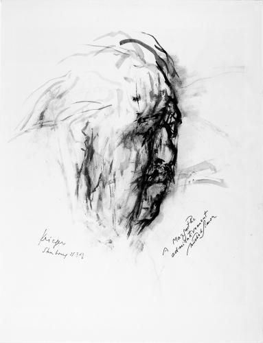Porträt Michel Simon, 1968, 65 x 49,7 cm (Foto: KMH)