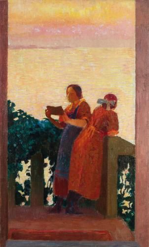 Maurice Denis, Coucher de soleil, Foto: KMH/Gattner Maurice Denis, Coucher de soleil, Foto: KMH/Gattner