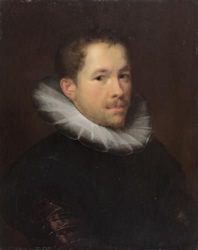 Geldorp Gortzius: Bildnis-Pendants eines unbekannten Ehepaares, Detail (Foto: KMH/Gattner) Geldorp Gortzius: Bildnis-Pendants eines unbekannten Ehepaares, Detail (Foto: KMH/Gattner)