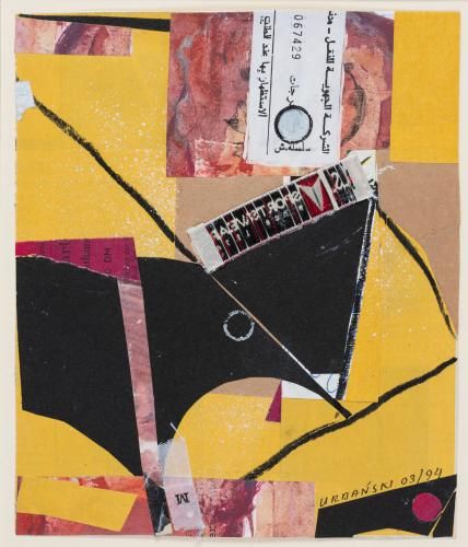 Collage von Andrzej Urbański, ohne Titel, © Eyal Pinkas Collage von Andrzej Urbański, ohne Titel, © Eyal Pinkas