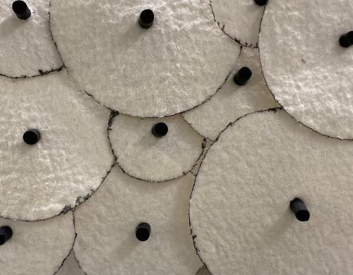 Sabine Köhlert: Scheiben (Detail); Foto Künstlerin Sabine Köhlert: Scheiben (Detail); Foto Künstlerin