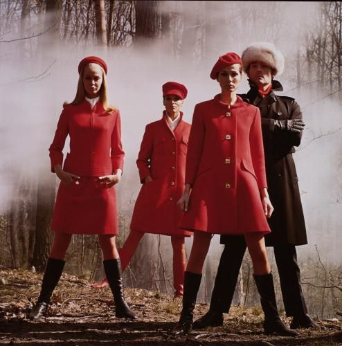 Modeaufnahme, Berlin, 1967; Aufnahme von Regina Relang, Münchner Stadtmuseum, Sammlung Fotografie