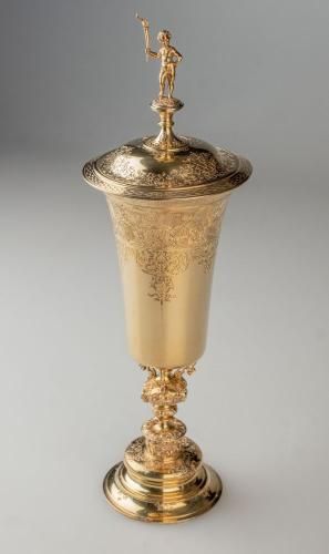 Becherpokal der Fa. Bossard, 1886 (KMH, K. Gattner)