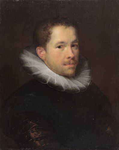 Geldorp Gortzius: Bildnis-Pendants eines unbekannten Ehepaares, Detail (Foto: KMH/Gattner) Geldorp Gortzius: Bildnis-Pendants eines unbekannten Ehepaares, Detail (Foto: KMH/Gattner)