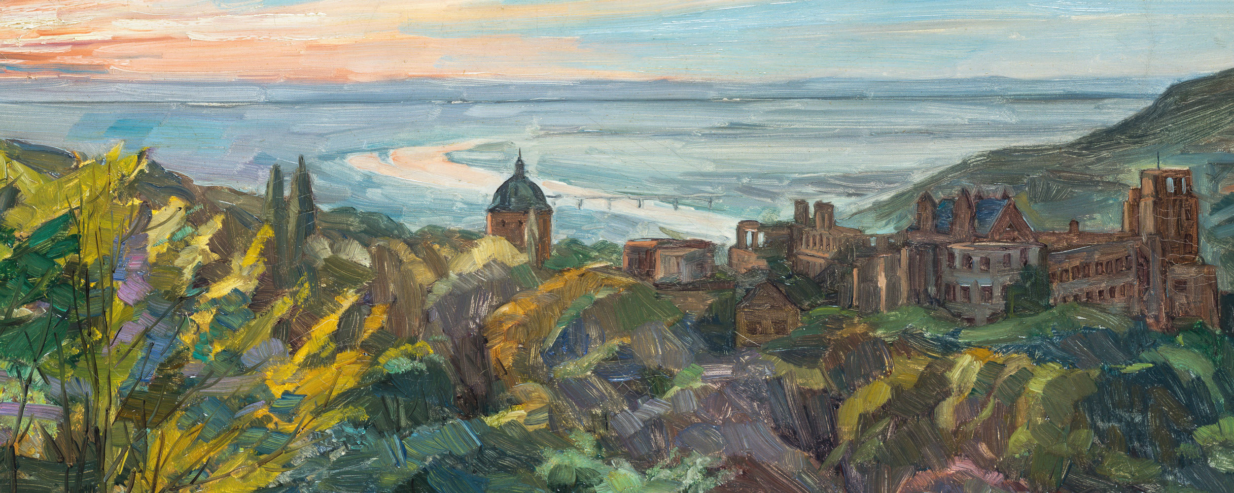 Gemälde von Wilhelm Trübner, Detail, Foto: KMH