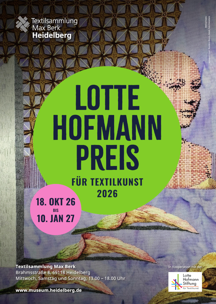Plakat der Ausstellung "Lotte Hofmann Gedächtnispreis" Plakat der Ausstellung "Lotte Hofmann Gedächtnispreis"