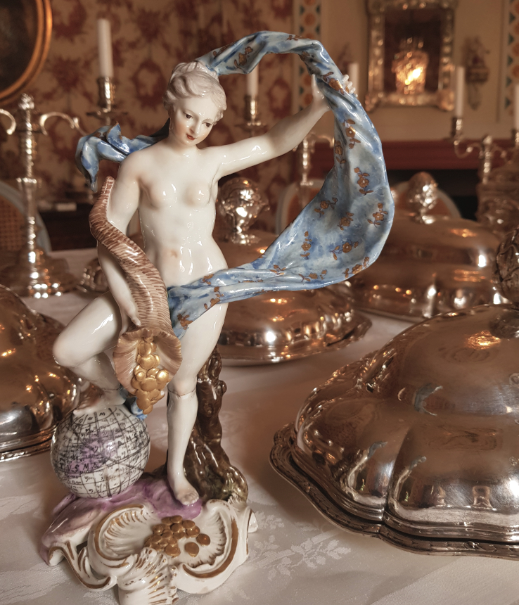 Fortuna aus Frankenthaler Porzellan, Foto: KMH