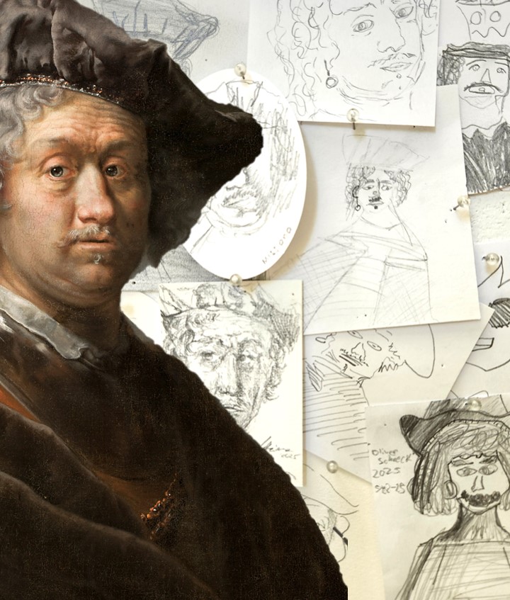 Ausstellungsbild Auf Rembrandts Spuren; Kurpfälzisches Museum