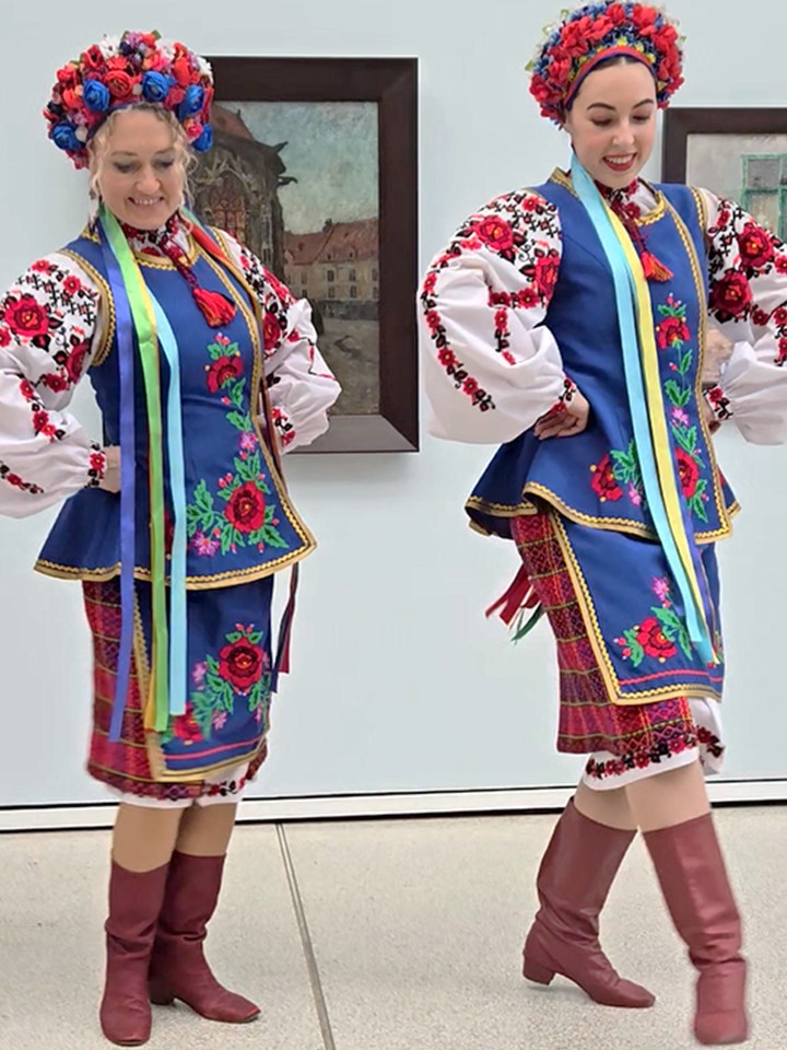 Szene der Volkstanzgruppe Malven, Foto: KMH