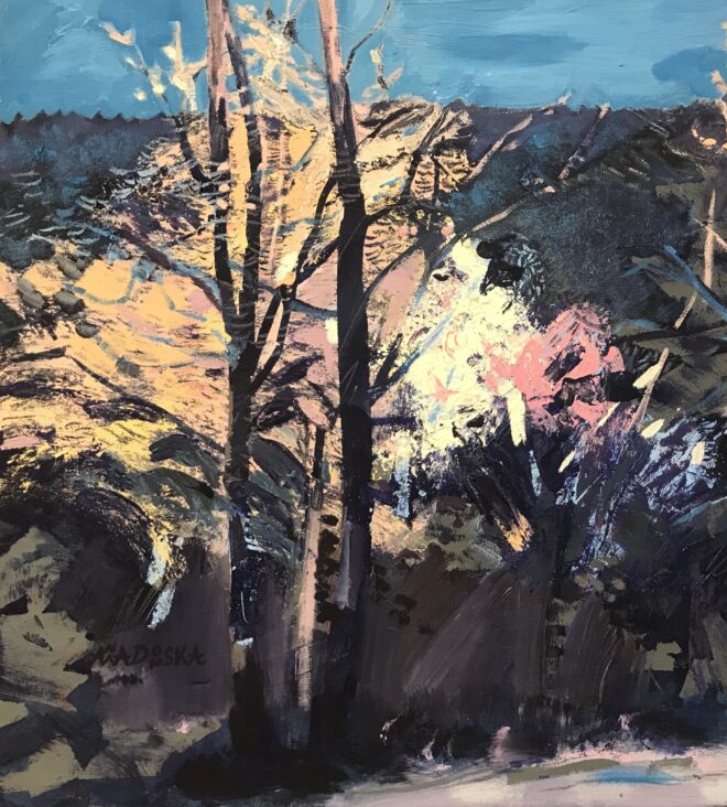 Anna Donska, Detail eines Landschaftbildes, Abb.: Website Anna Donska, Detail eines Landschaftbildes, Abb.: Website