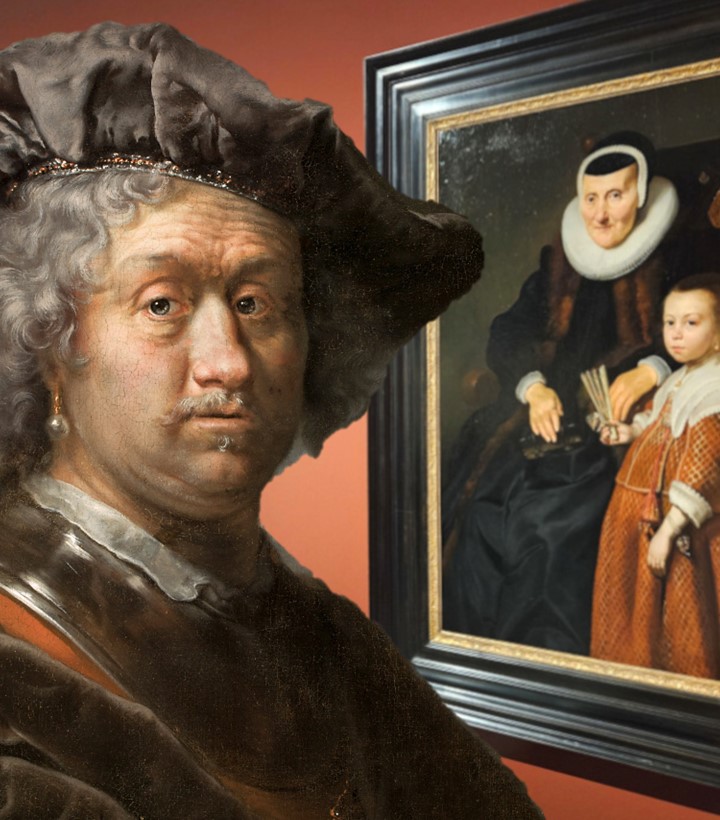 Ausstellungsbild Auf Rembrandts Spuren; Kurpfälzisches Museum