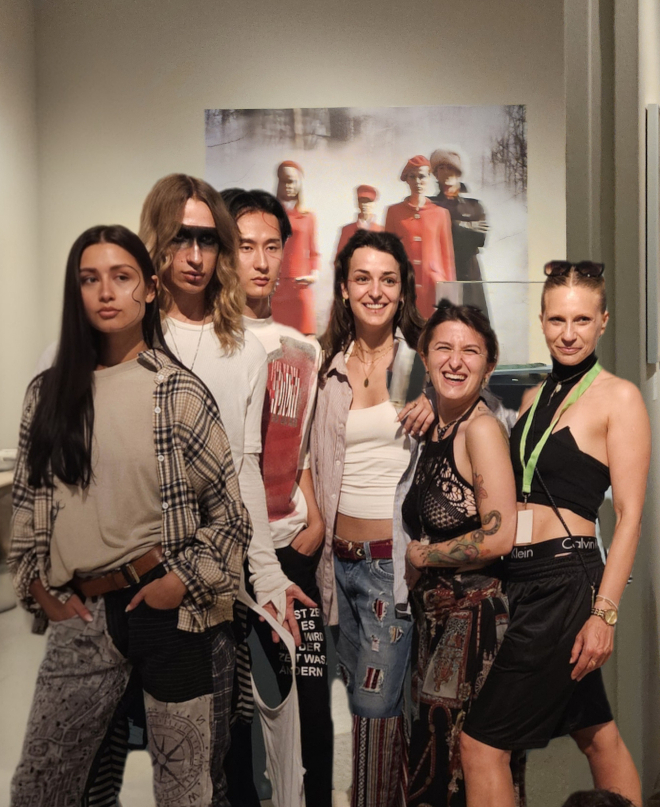 Teilnehmende der Upcycling Fashion Show, Foto: KMH Teilnehmende der Upcycling Fashion Show, Foto: KMH