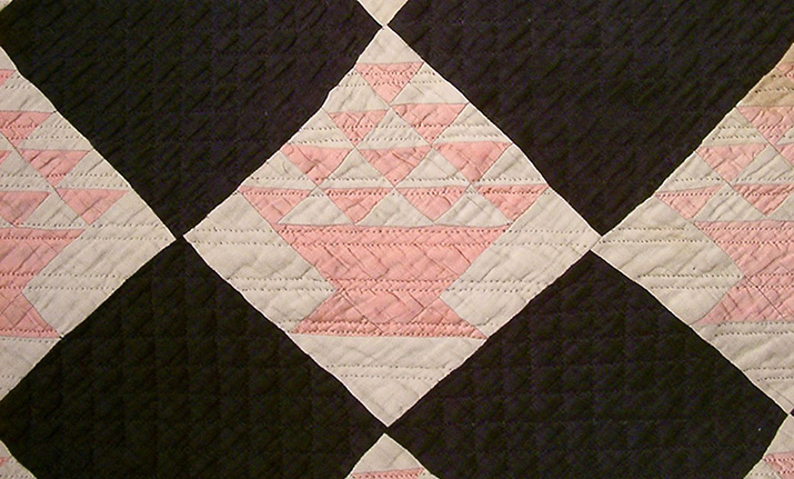 Amish-Quilt Blumenkorb, Illinois oder Indiana/U.S.A., ca. 1910 (Foto: Gattner) Amish-Quilt Blumenkorb, Illinois oder Indiana/U.S.A., ca. 1910 (Foto: Gattner)