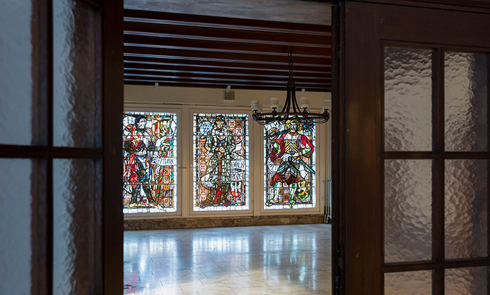 Vestibül im Mark Twain Center (Foto: Diemer)