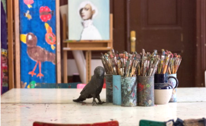 Blick in die Malstube (Foto: Steffen Diemer) Blick in die Malstube (Foto: Steffen Diemer)